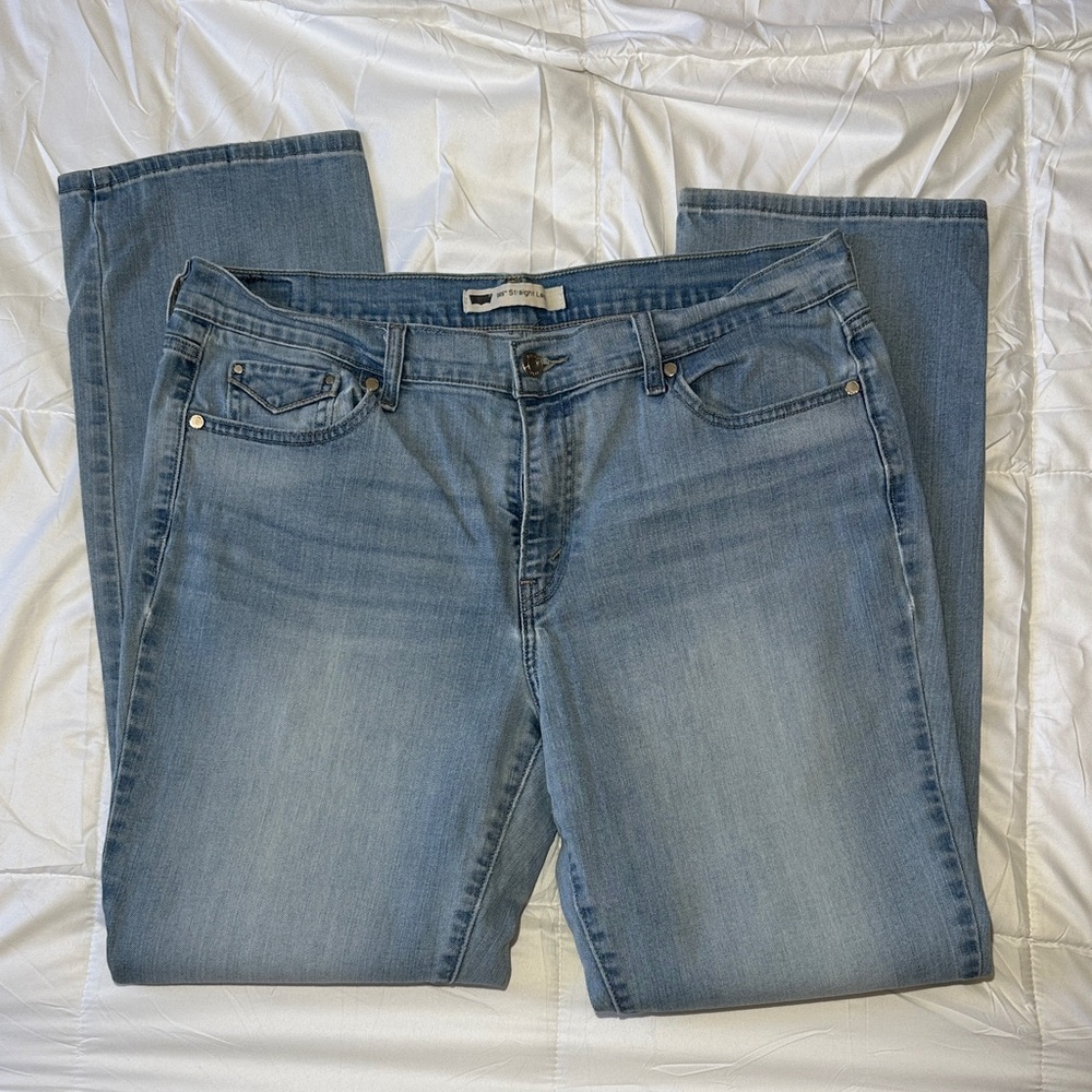 Levi's Light Blue Straight Leg Women's Jeans